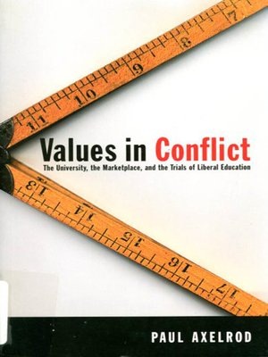 cover image of Values in Conflict